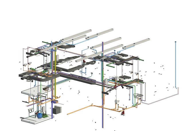 make plumbing drawings in autocad and revit